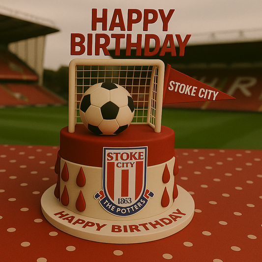 Soccer Happy Birthday Stoke City Supporter