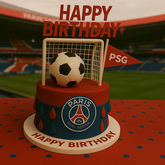 Soccer Happy Birthday Paris Saint-Germain Supporter