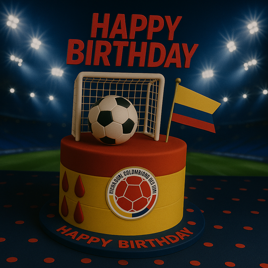 Happy Birthday to an Amazing Colombia Football Fan – Send Instantly Online