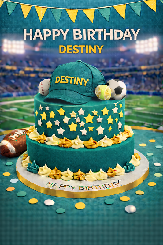 Happy Birthday Destiny – Send a Video Message Instantly via WhatsApp