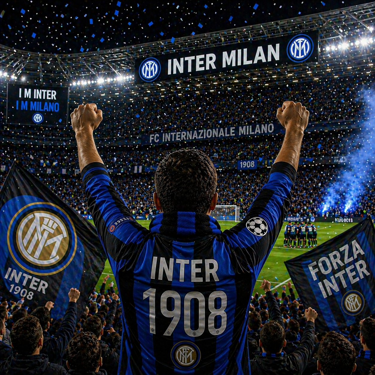 Big Win Inter Milan Fan – Football Celebration Video for WhatsApp