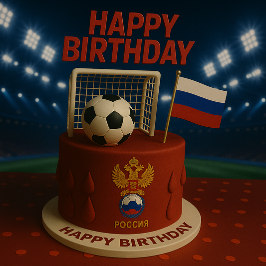 Happy Birthday to an Amazing Russia Football Fan – Send Instantly Online