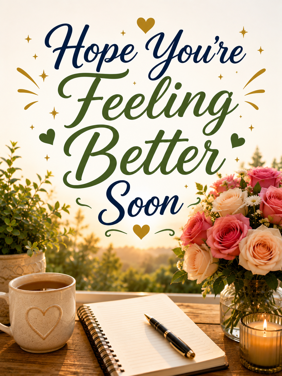 Hope You’re Feeling Better Soon – Thoughtful Get Well Video Message for WhatsApp