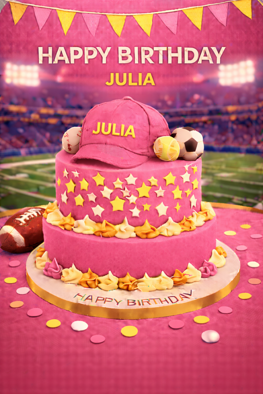 Happy Birthday Julia – Send a Video Message Instantly via WhatsApp