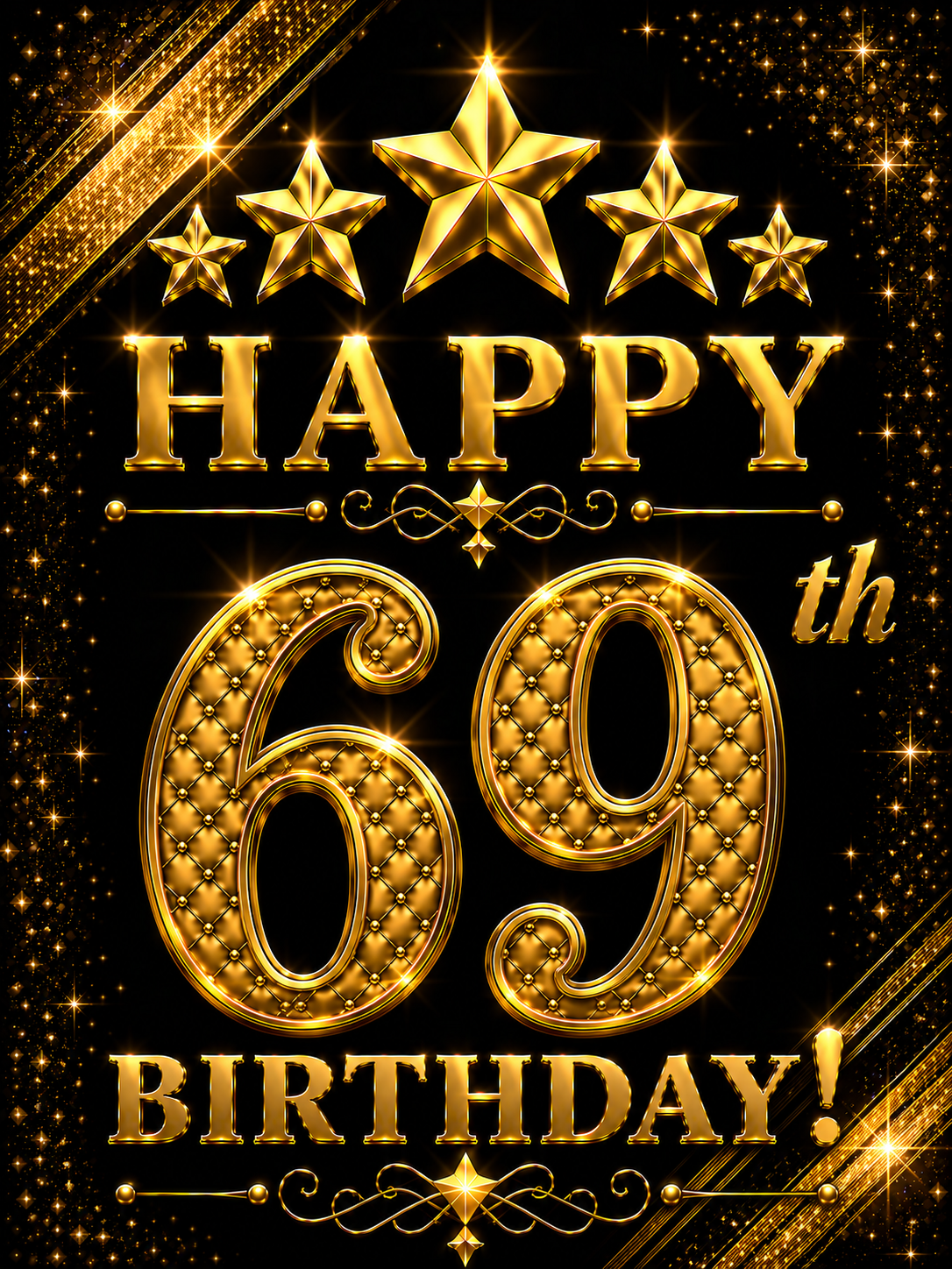Happy 69th Birthday – Birthday Video Message for WhatsApp