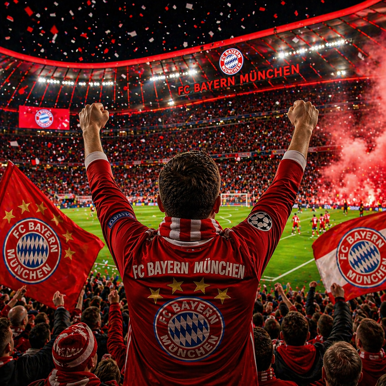 Massive Win Bayern Munich Fan – Football Celebration Video for WhatsApp