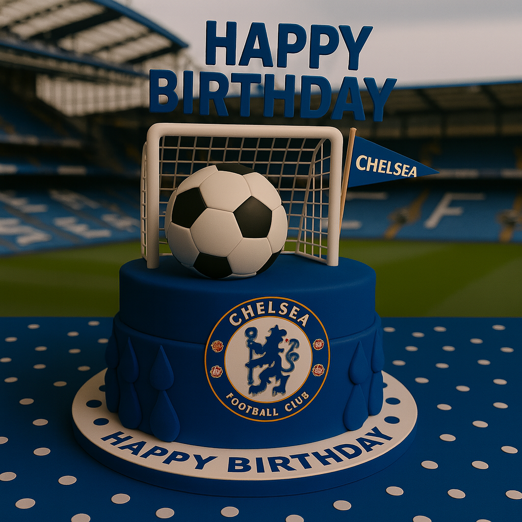 Soccer Happy Birthday Chelsea Supporter