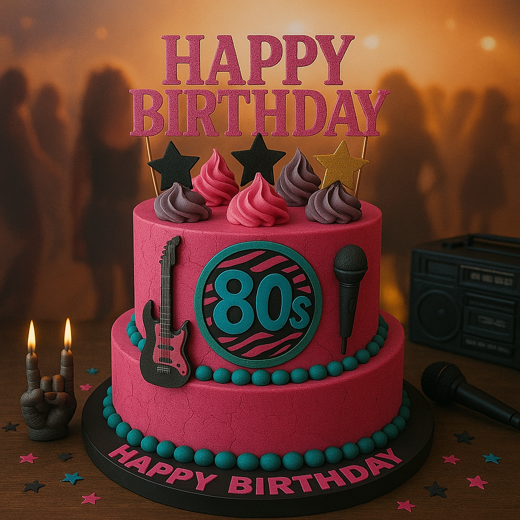 Happy Birthday 80s Disco Chick – Funky Retro Video Message Ideal for WhatsApp & More