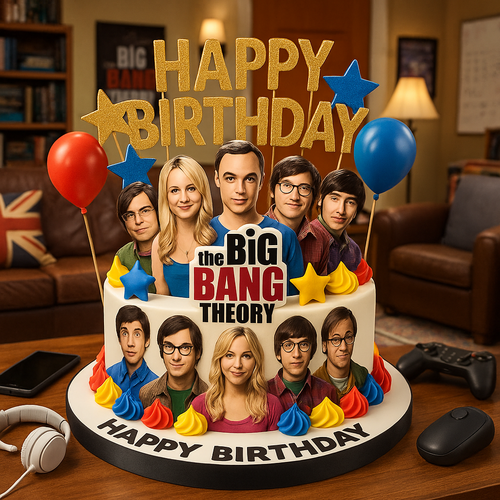 Happy Birthday Big Bang Theory Fan – Geeky Fun Video Message Ideal for WhatsApp & Messenger