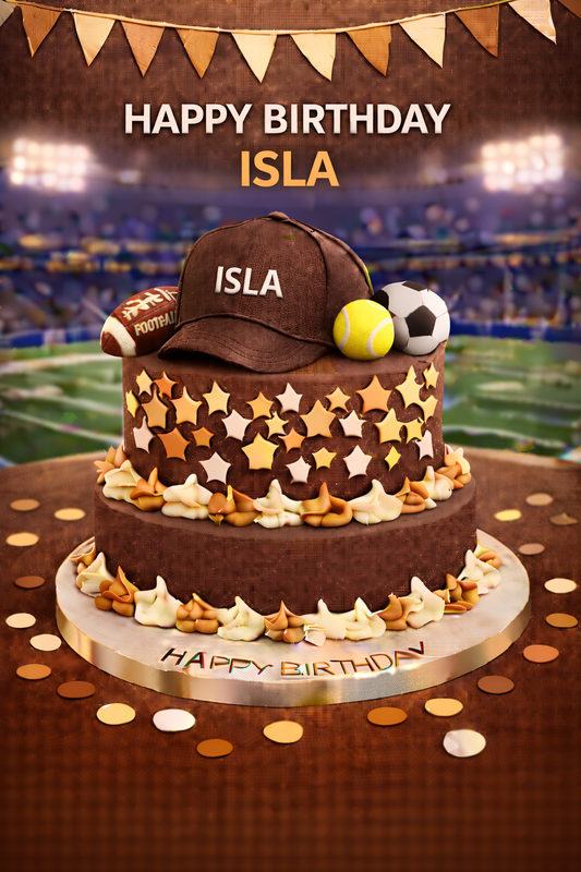 Happy Birthday Isla – Send a Video Message Instantly via WhatsApp