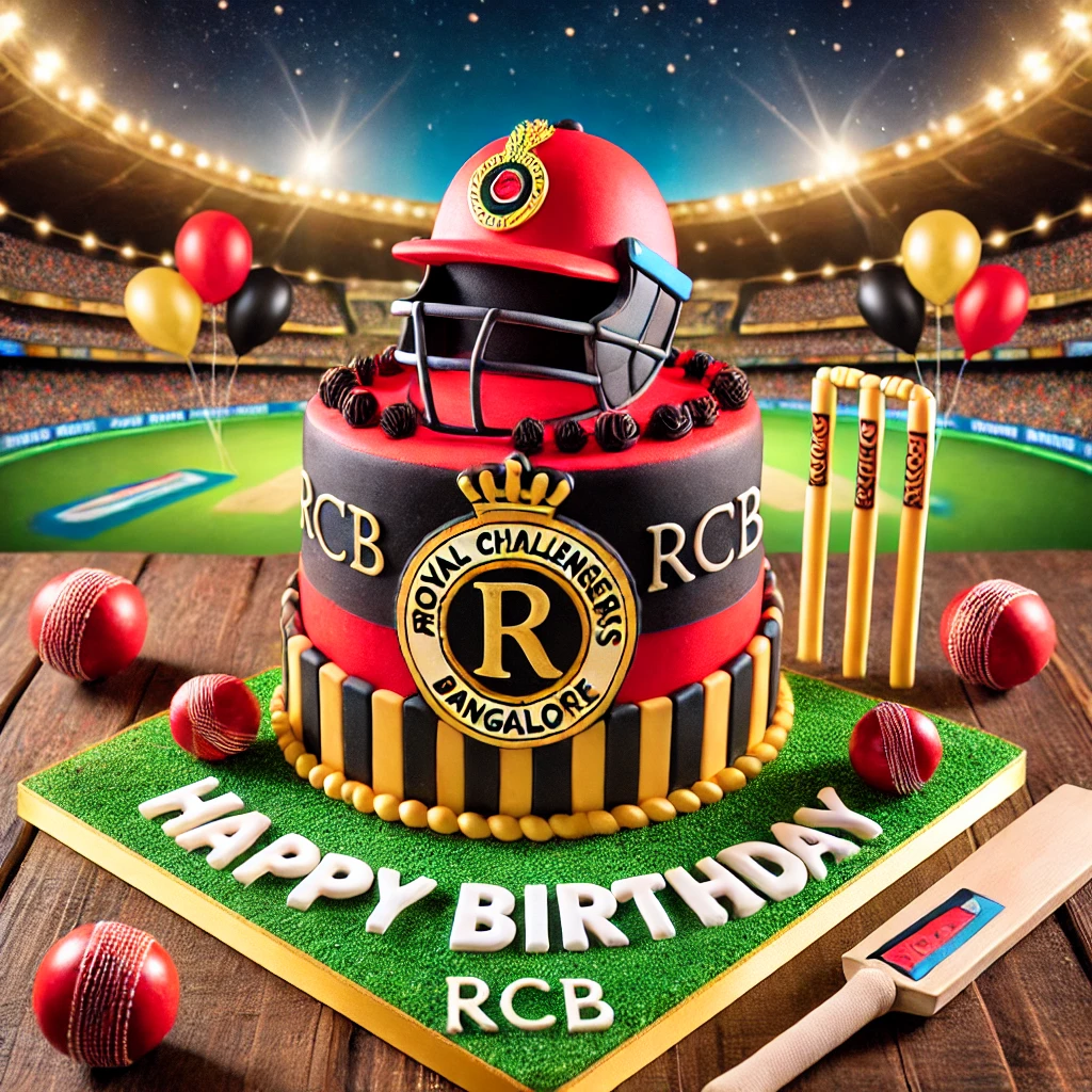 Cricket Happy Birthday Royal Challengers Bangalore Supporter RCB