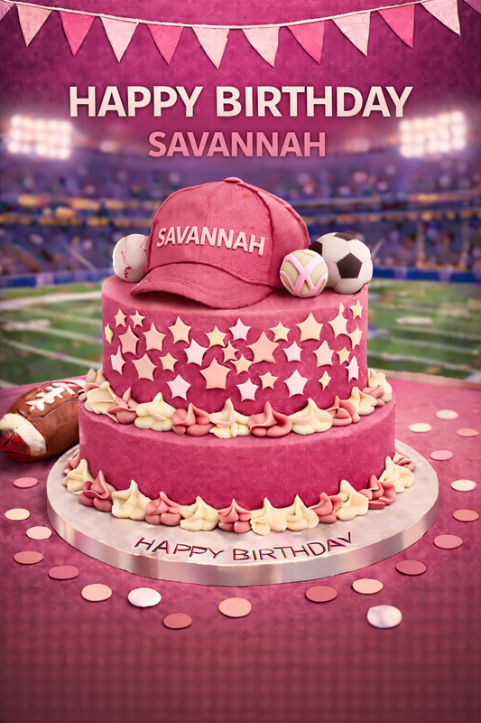 Happy Birthday Savannah – Send a Video Message Instantly via WhatsApp