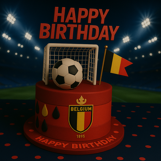 Happy Birthday to an Amazing Belgium Football Fan – Send Instantly Online