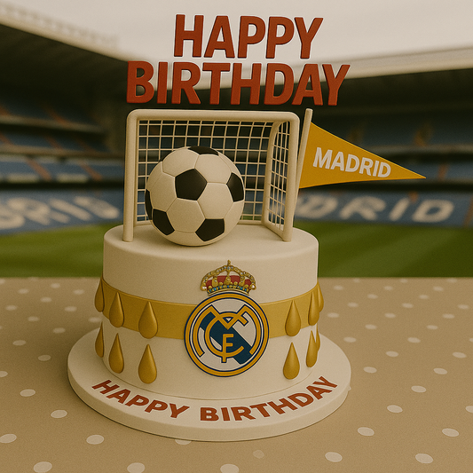 Soccer Happy Birthday Real Madrid Supporter
