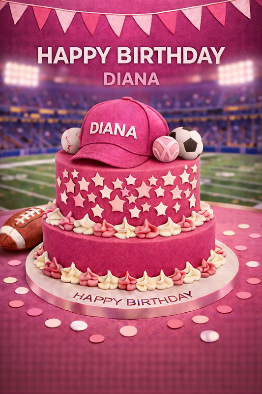Happy Birthday Diana – Send a Video Message Instantly via WhatsApp