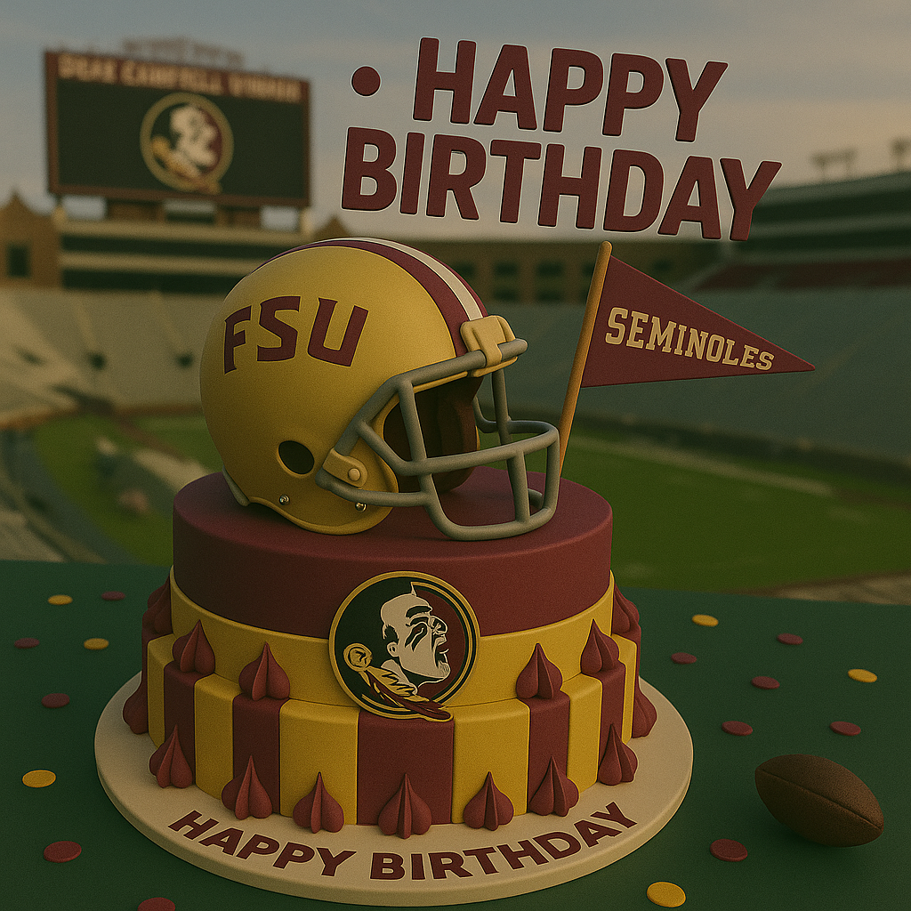 Florida State Seminoles Birthday Video Delivered to Your Email