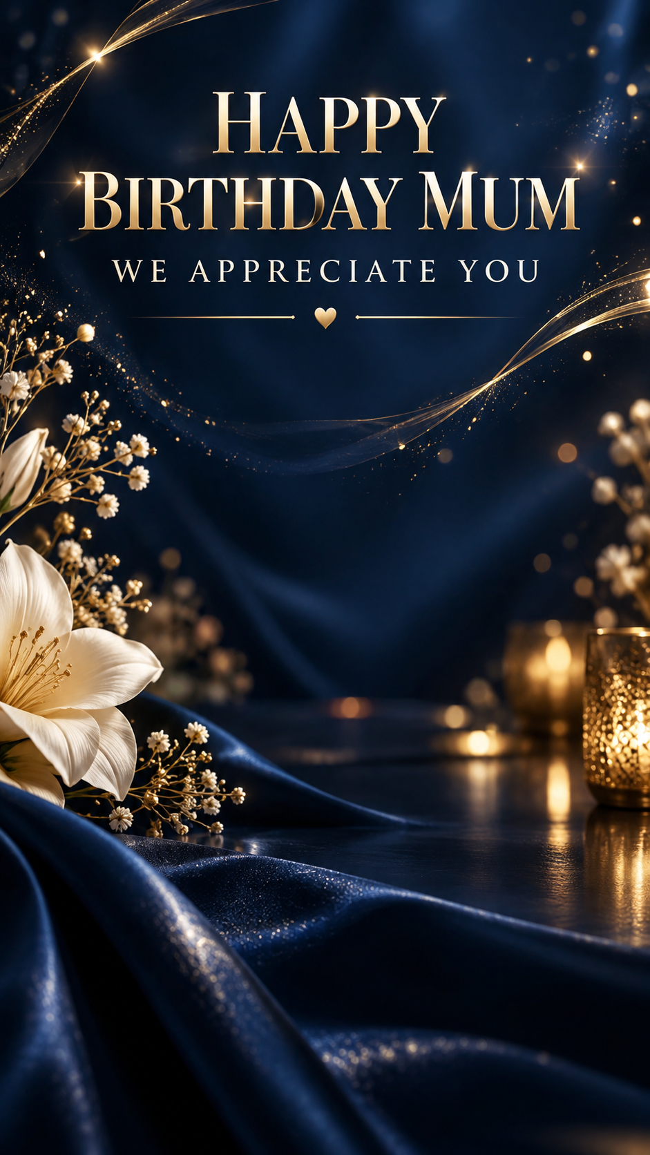 We Appreciate You Mum – Happy Birthday Video Message for WhatsApp