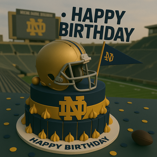 Notre Dame Fighting Irish Birthday Video Delivered to Your Email in Seconds