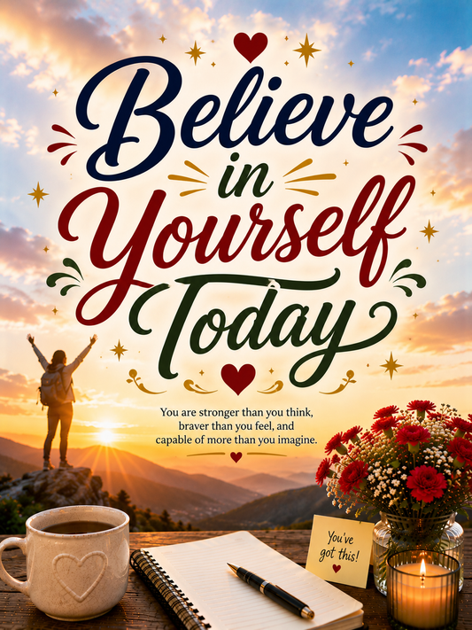 Believe in Yourself – Encouragement Video Message for WhatsApp