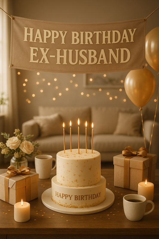 Ex-Husband Happy Birthday – Thoughtful Video Message for WhatsApp & Messenger