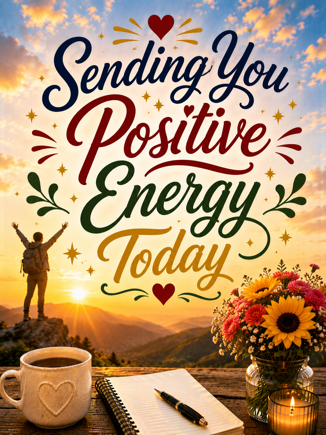 Sending Positive Energy to You – Uplifting Video Message for WhatsApp