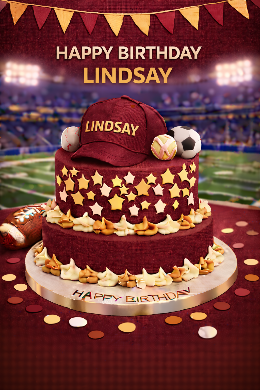 Happy Birthday Lindsay – Send a Video Message Instantly via WhatsApp