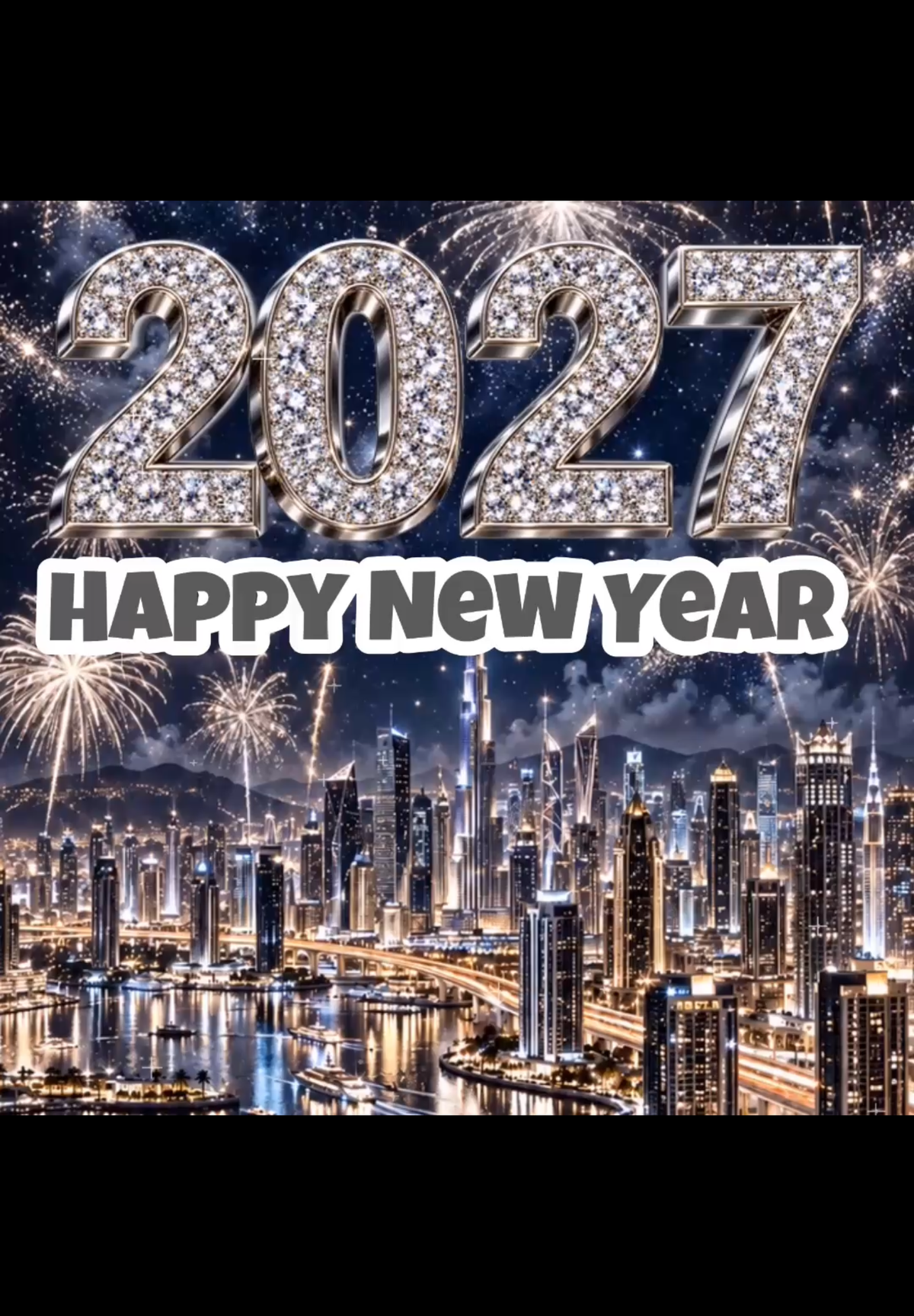 Happy New Year 2027 – You Legend Video Message for sharing