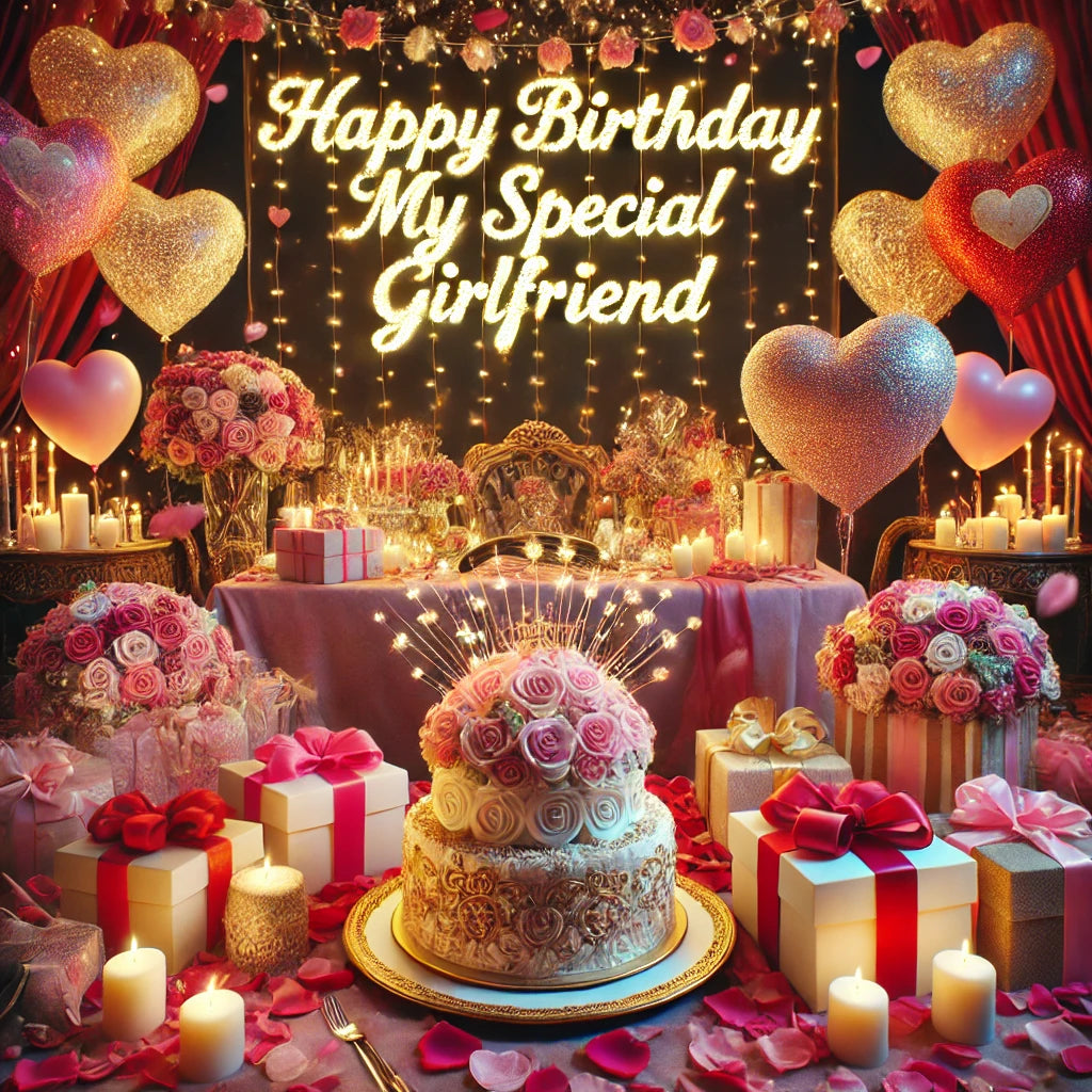 Happy Birthday to My Special Girlfriend – Share Your Love Instantly