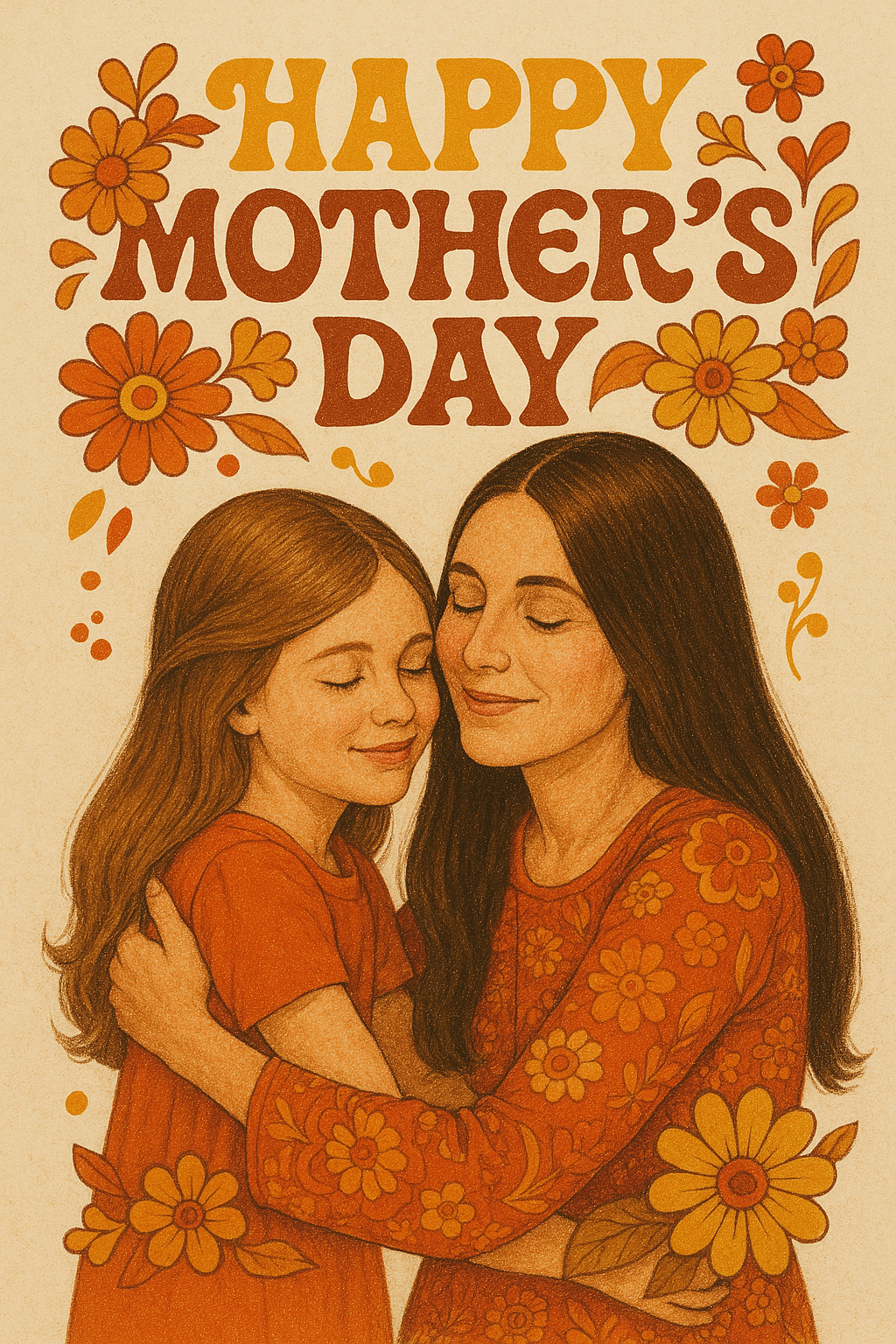 Happy Mother’s Day to My Groovy, Cool Mum – A Fun & Funky Greeting