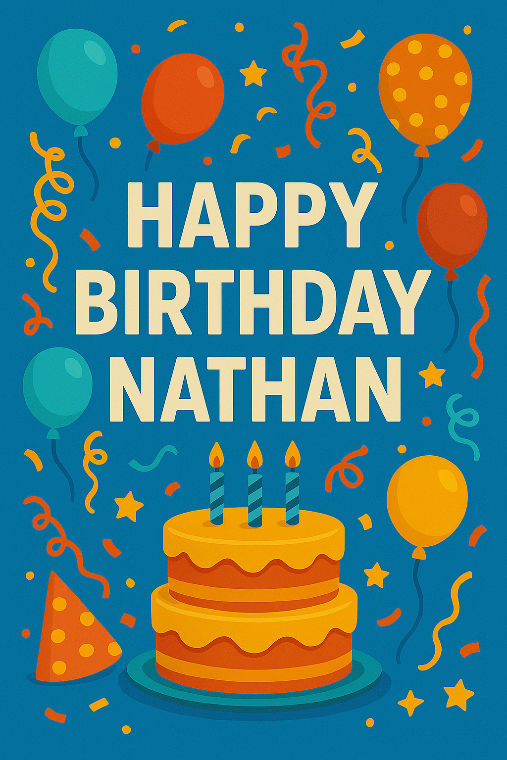 Happy Birthday Nathan – Eco-Friendly Digital Video Card