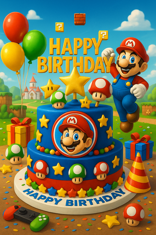 1         Happy Birthday Super Mario Fan – Fun Video Message to Send Instantly