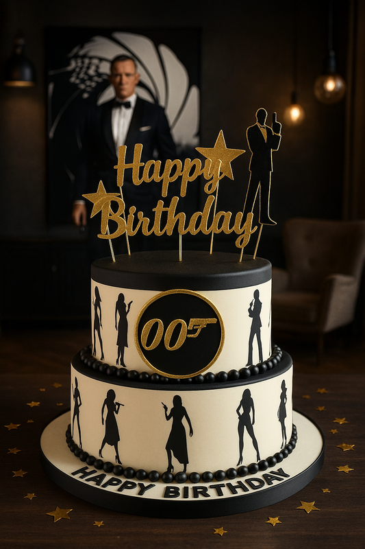Send a Stylish 007 James Bond Birthday Video Message – Perfect for the Ultimate Fan