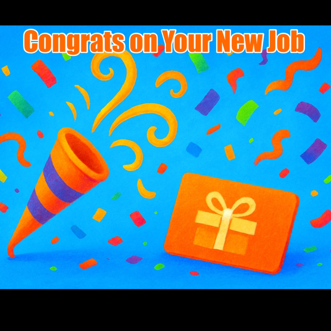 Congrats on Your First Day at a New Job – Have a Treat on Me – Digital Greeting Video for WhatsApp & Messenger 🎉💼