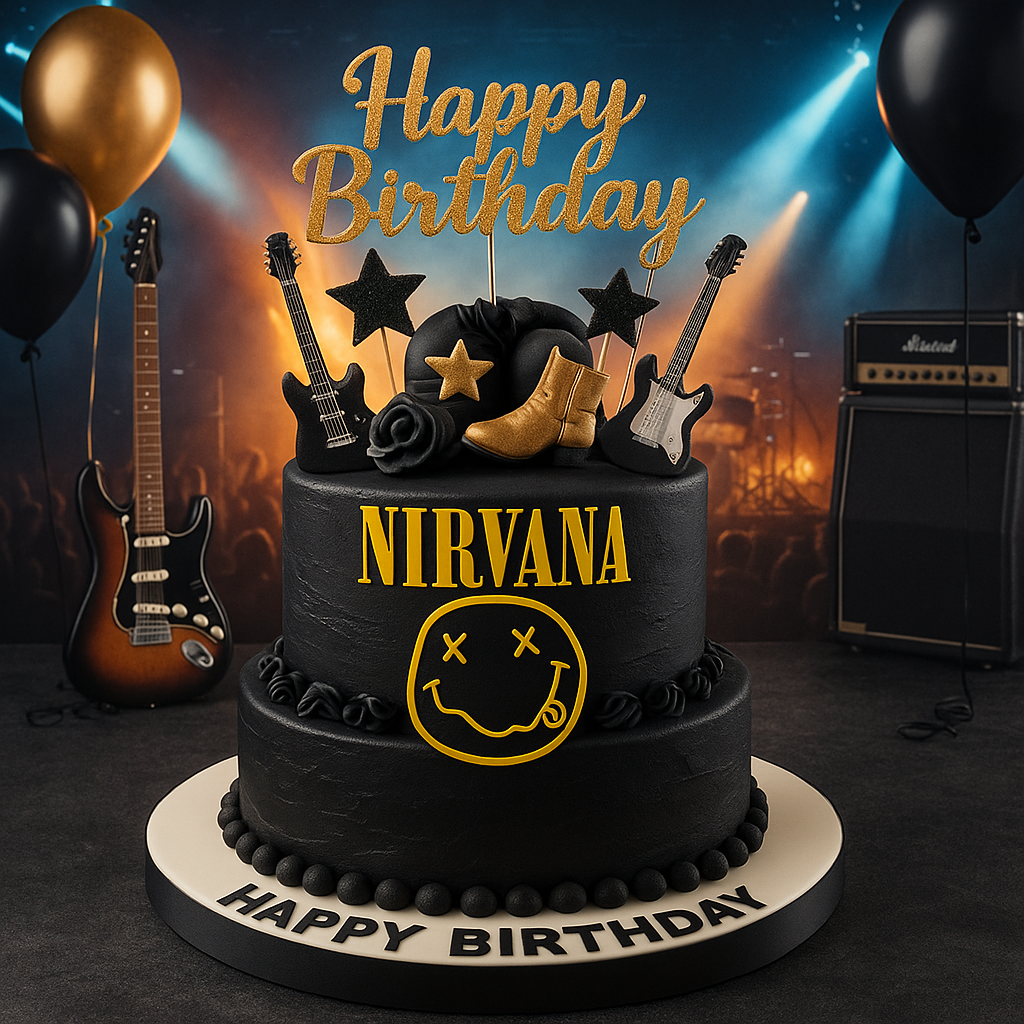 Happy Birthday Nirvana Fan – Grunge-Inspired Video Message to Send Instantly