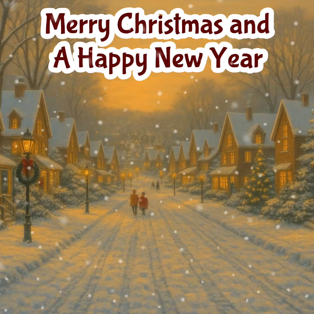 Merry Christmas and a Happy New Year Greetings – Send Instantly Online