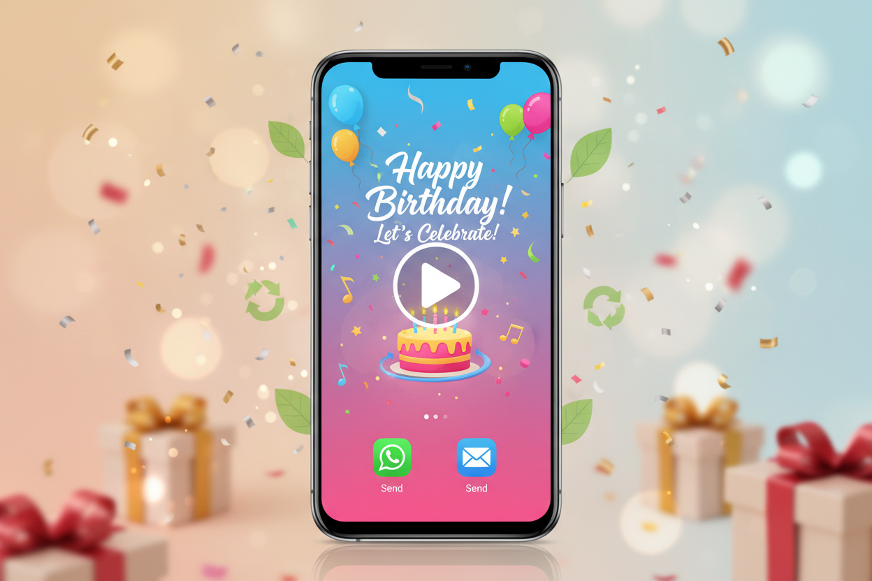 Happy Birthday Anna – Send a Video Message Instantly via WhatsApp