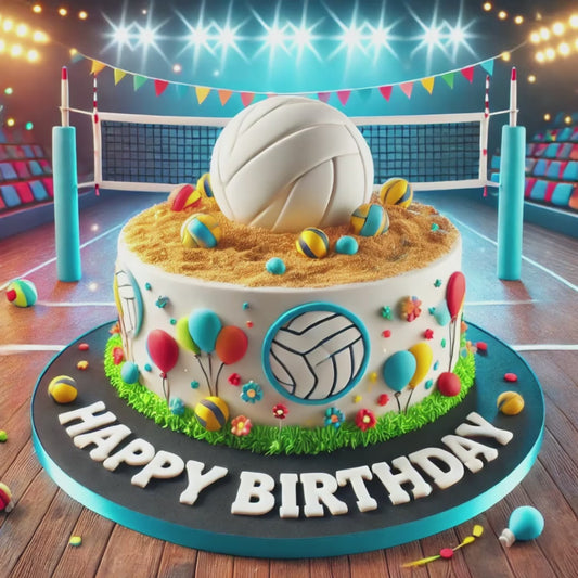 Happy Birthday Volleyball Fan Video Celebration