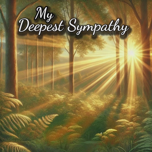 Condolences Deepest Sympathy Card