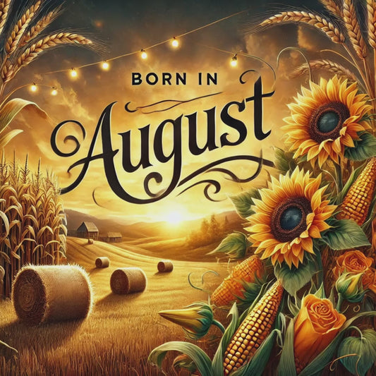 Monthly Greetings Born in August Video Message