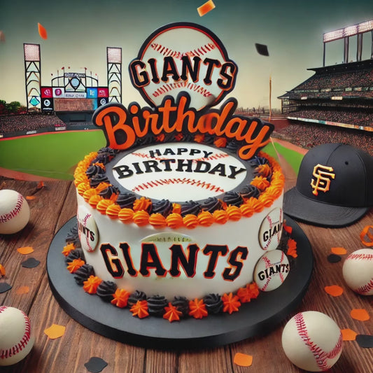 Baseball Happy Birthday San Francisco Giants Supporter