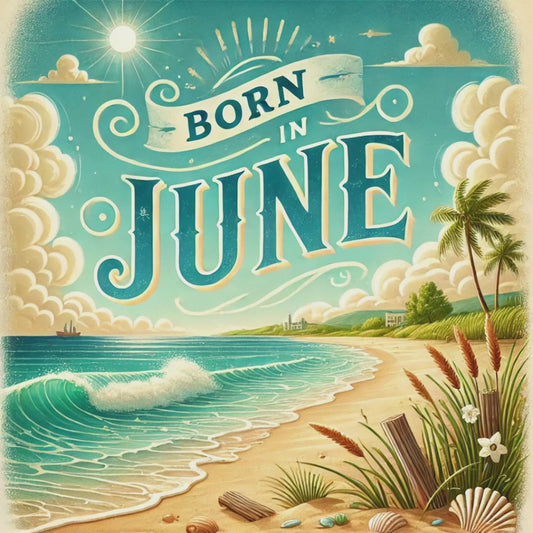 Monthly Greetings Born in June