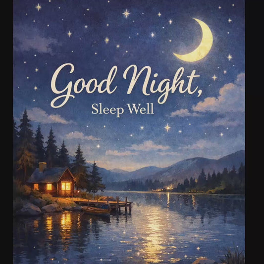 Good Night Sleep Well – Calm Video Message to Share on WhatsApp