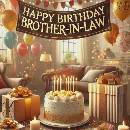 Happy Birthday to an Amazing Brother-in-Law – Share Instantly Online