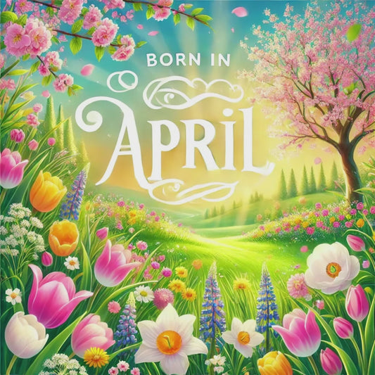 Monthly Greetings Born in April