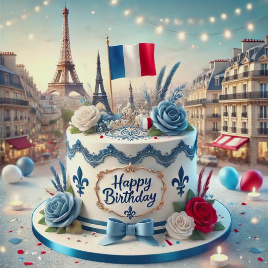 France Happy Birthday to a True French Patriot