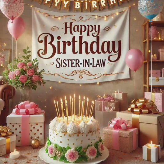 Happy Birthday to an Amazing Sister-in-Law – Share Instantly Online