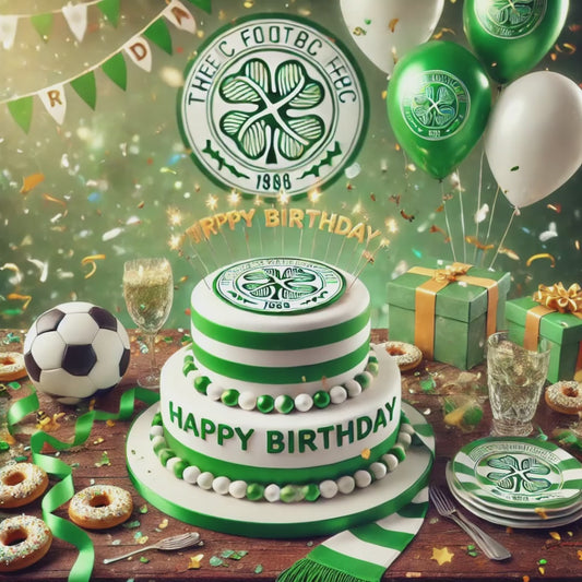 Football Happy Birthday Celtic FC Fan Card