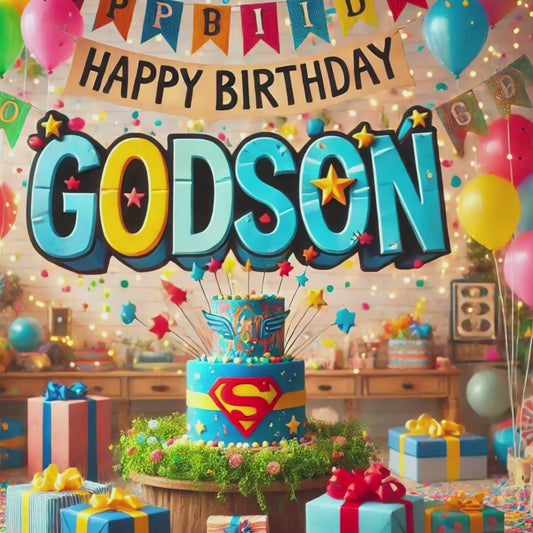 Happy Birthday to My Wonderful Godson – Celebrate With a Special Message