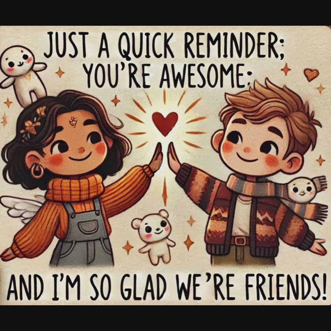 Awesome Friend Card – GreetBay