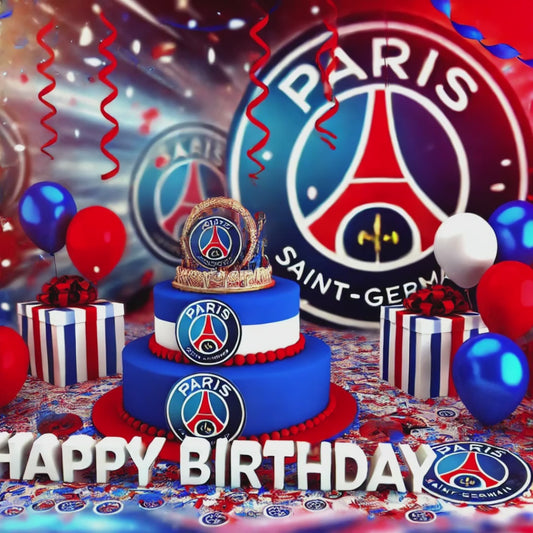 Football Happy Birthday Paris Saint-Germain Fan